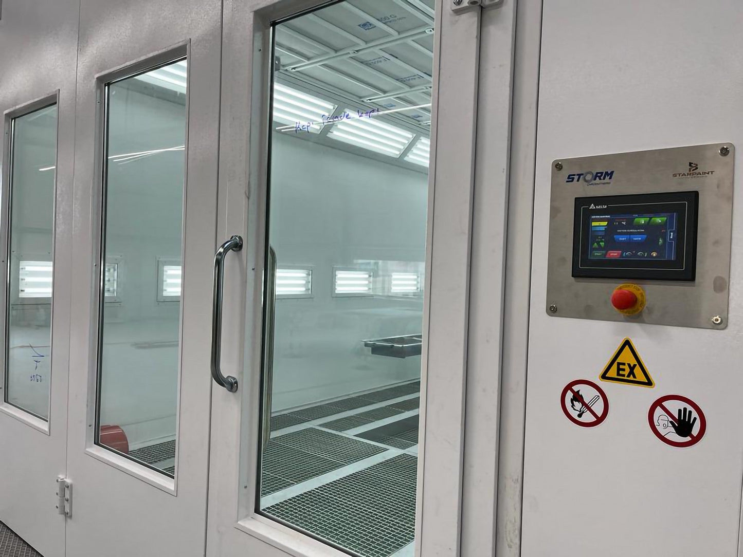 Storm Chromatherm - Lackier- und Trocknungsanlage 7 Meter ECO Benutzerdefinierte Konfiguration