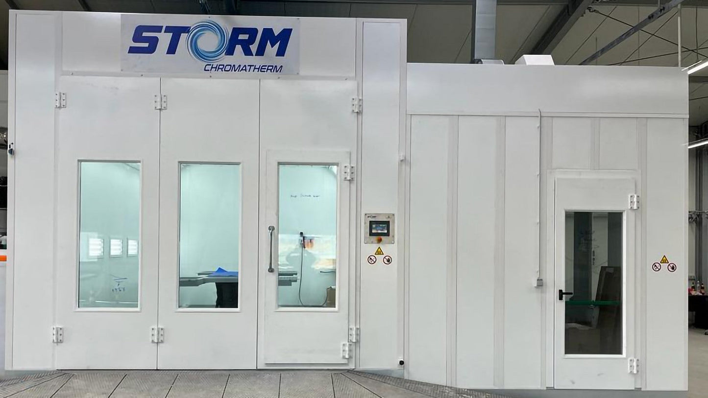 Storm Chromatherm - Lackier- und Trocknungsanlage 7 Meter ECO Benutzerdefinierte Konfiguration