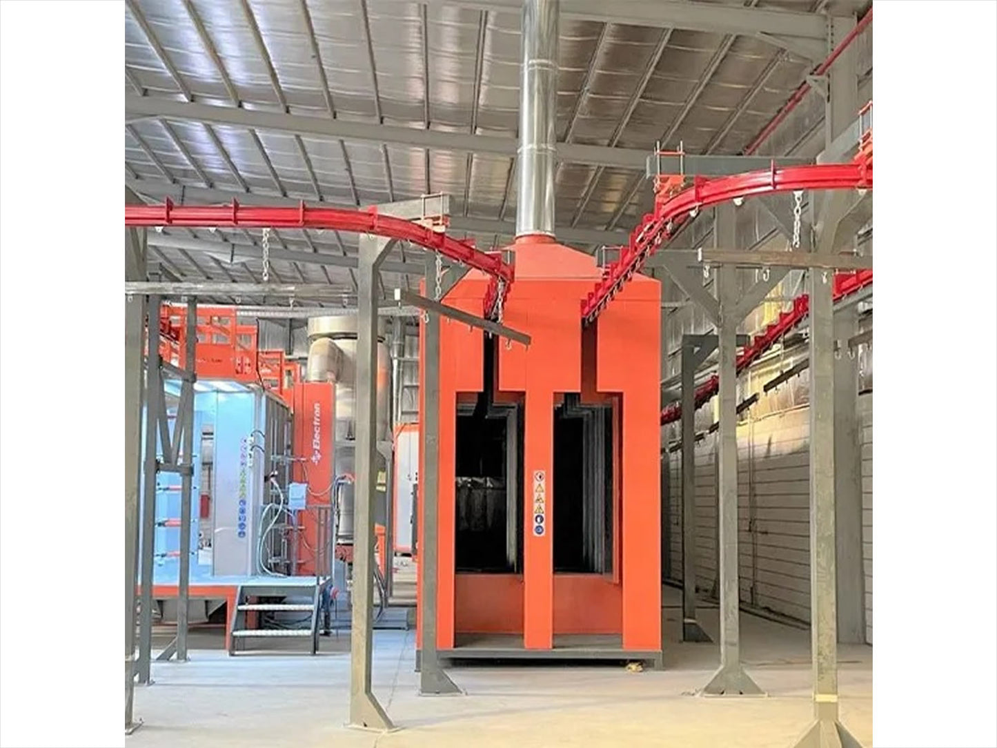 wet coating systems conveyor systems