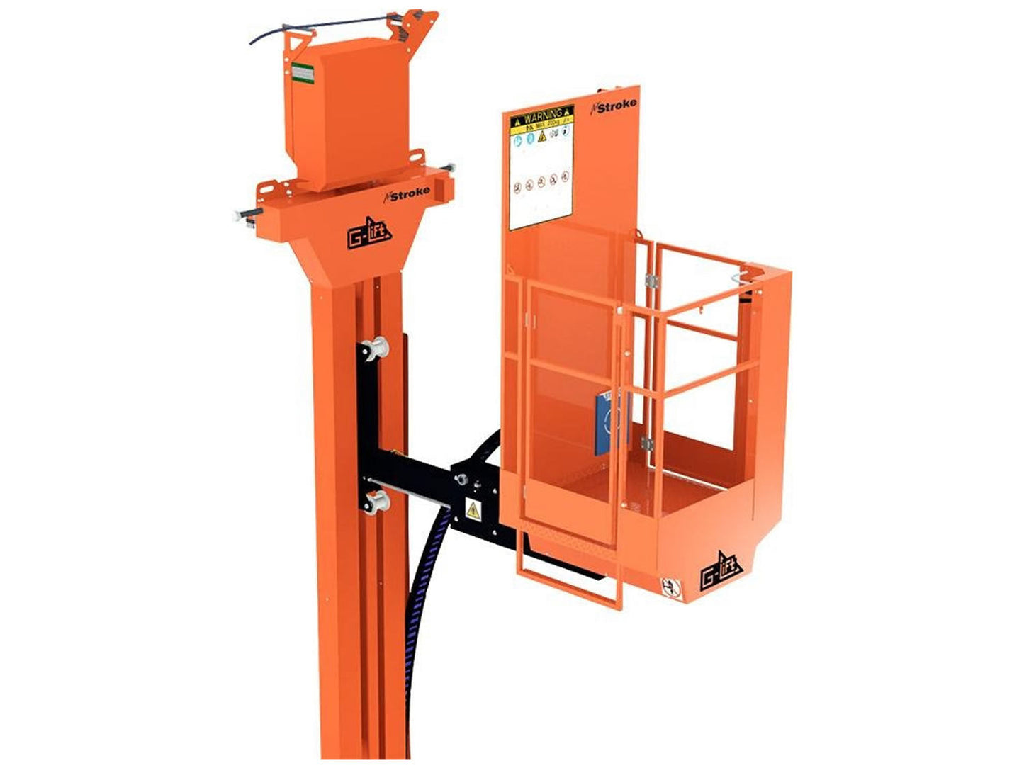 Pneumatischen Plattformen Arbeitsbühne Wandlifter