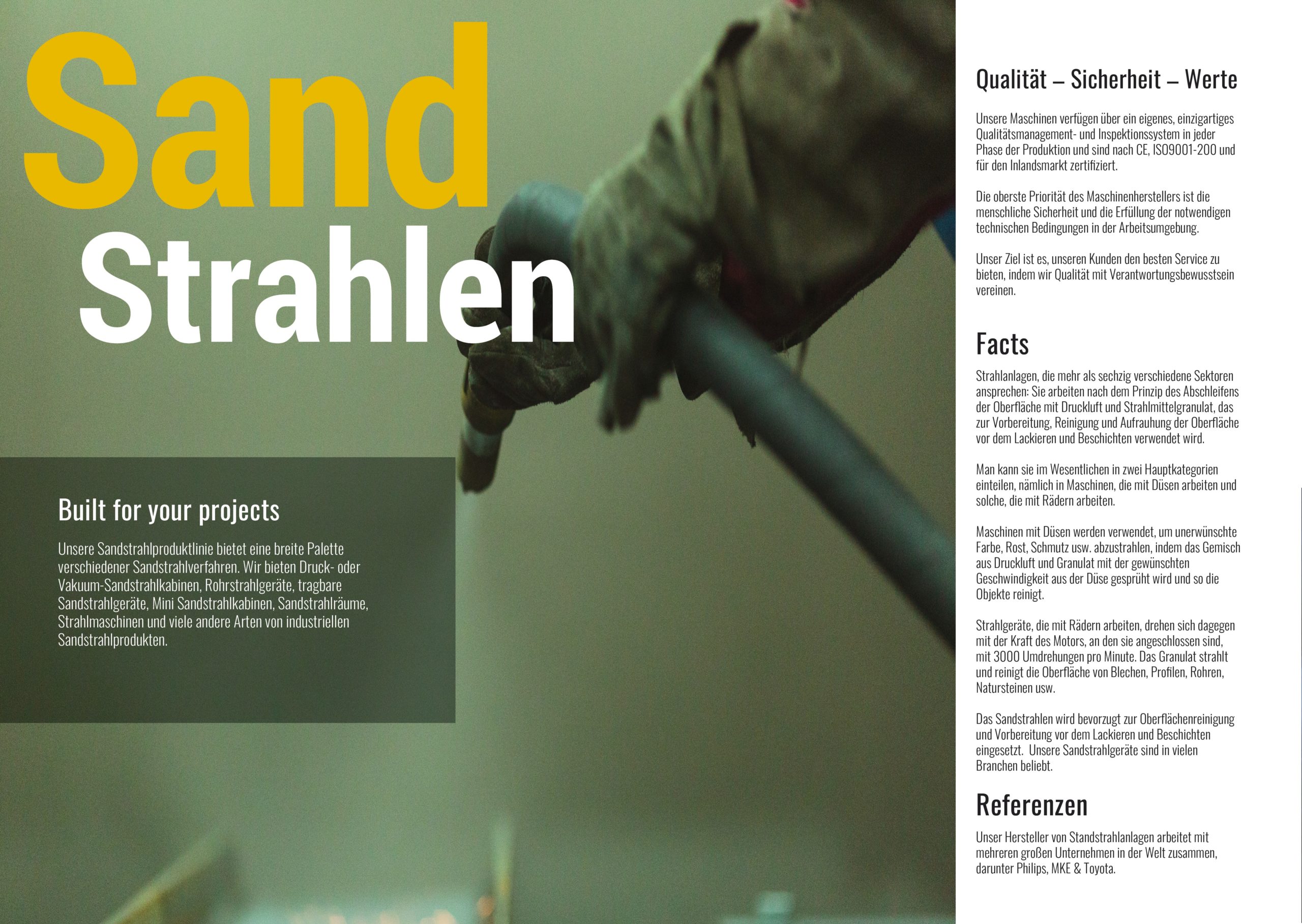 Sandstrahlen STARPAINT Industries Austria, Germany, Switzerland, Netherlands,